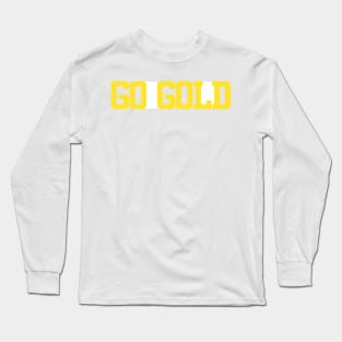 Color Wars- Go Gold Long Sleeve T-Shirt